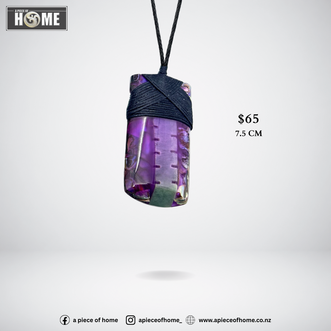 Purple Resin 7 cm
