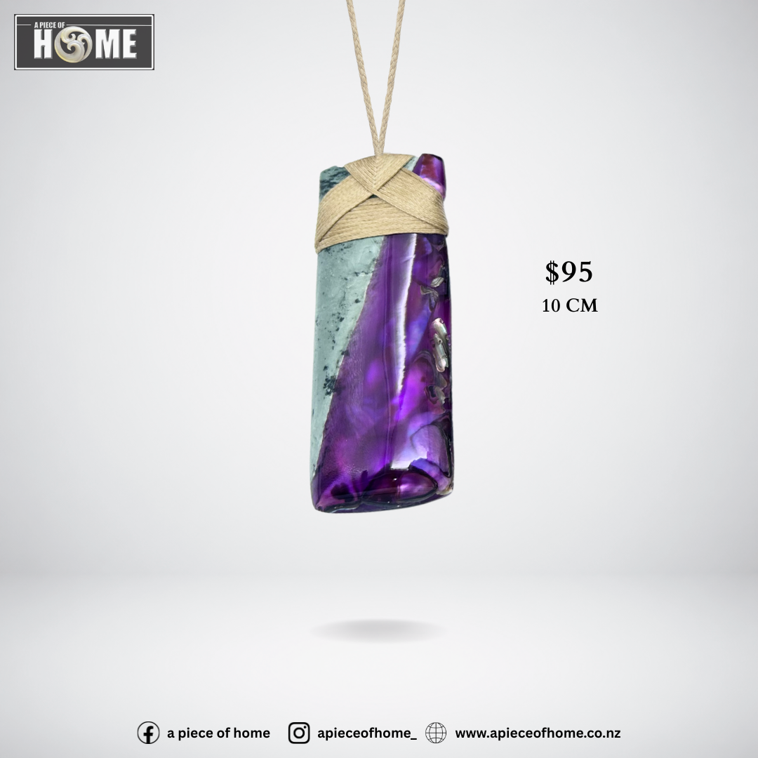 Purple Resin 9 cm