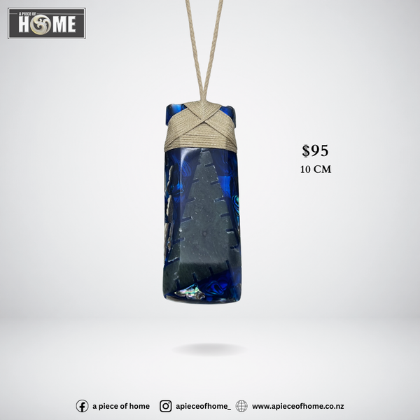 Blue Resin 10 cm