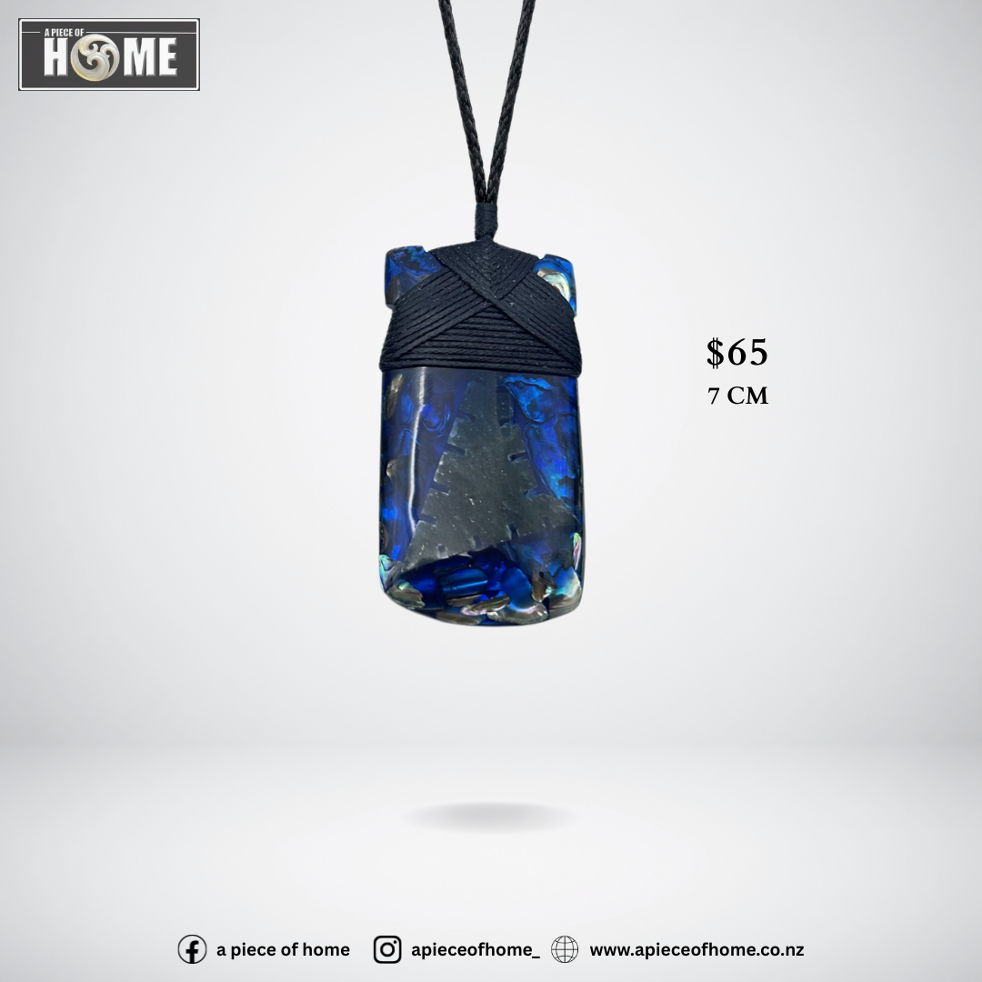 Blue Resin 7 cm