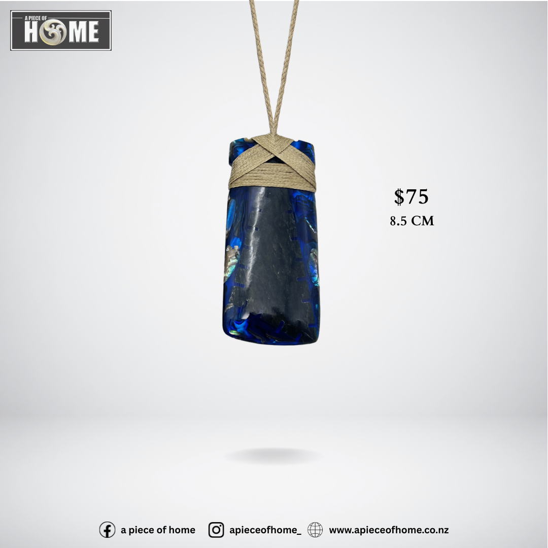 Blue Resin 8 cm