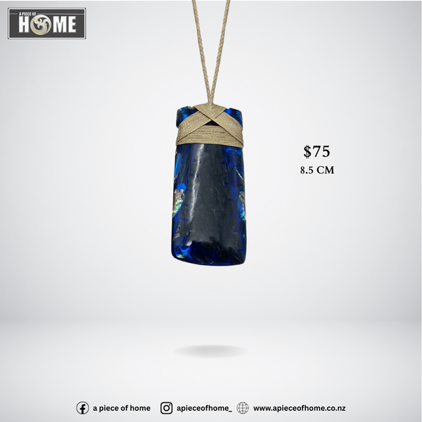 Blue Resin 8 cm