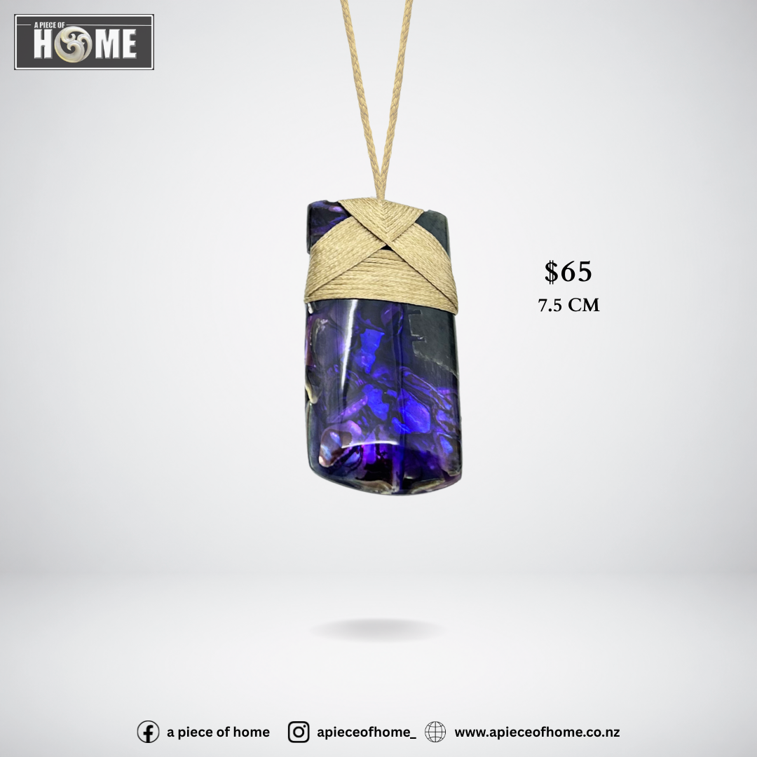 Purple Resin 7 cm