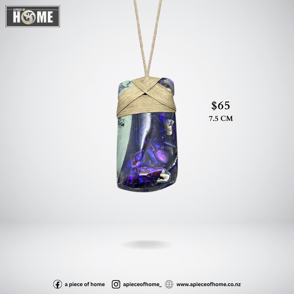 Purple Resin 7 cm