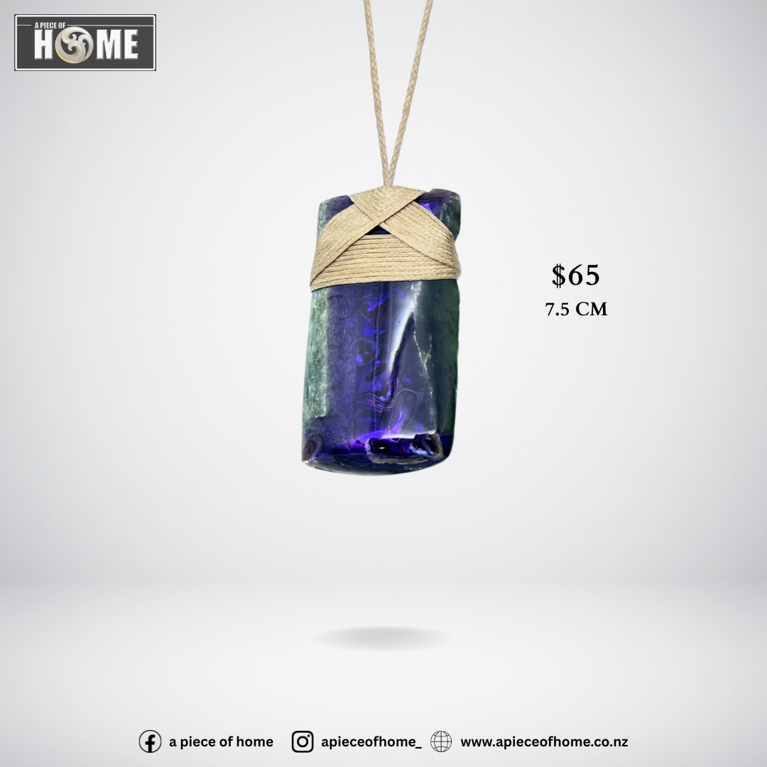 Purple Resin 7 cm