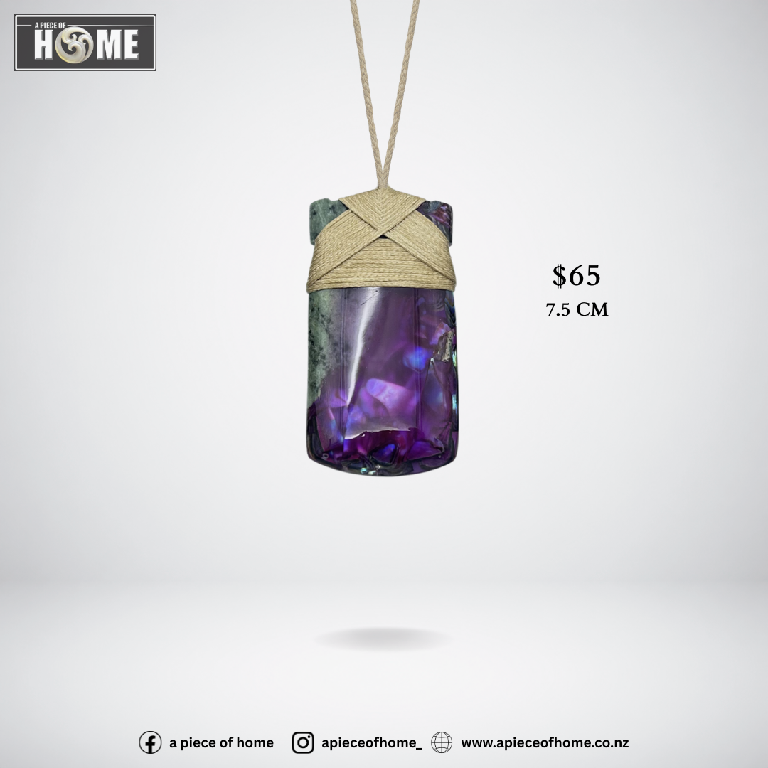 Purple Resin 7 cm