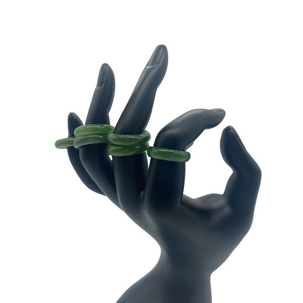 Thin Jade Rings #1