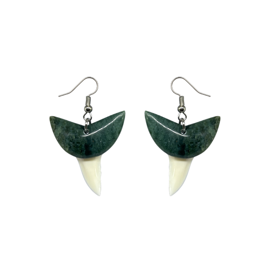 Pounamu Mako Earrings