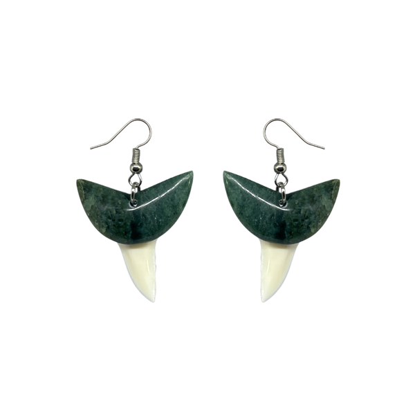 Pounamu Mako Earrings