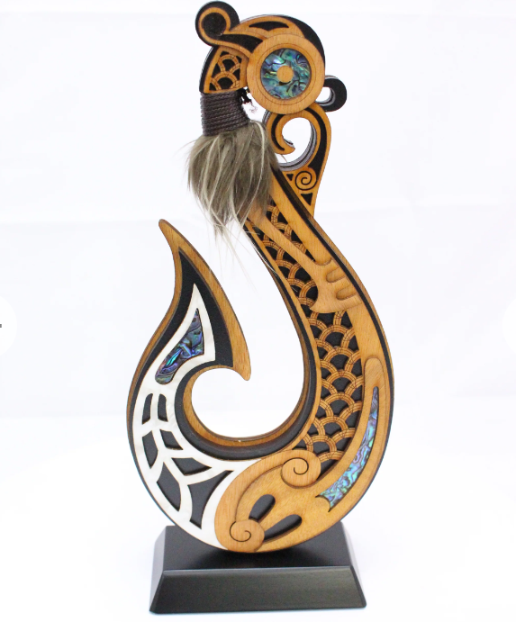 Matua Designs Large Freestanding Matau – A Piece of Home - NZ Shop