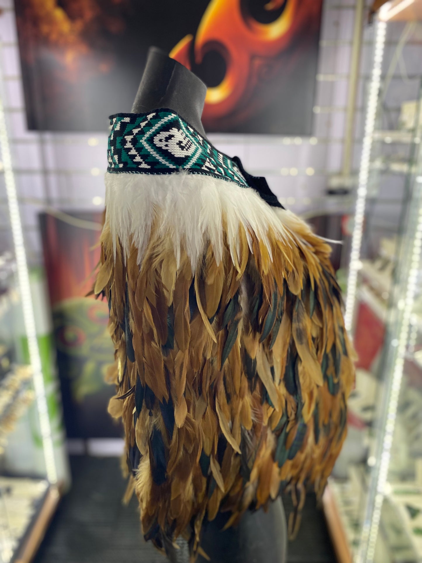 Adult Half Length Feather Kakahu