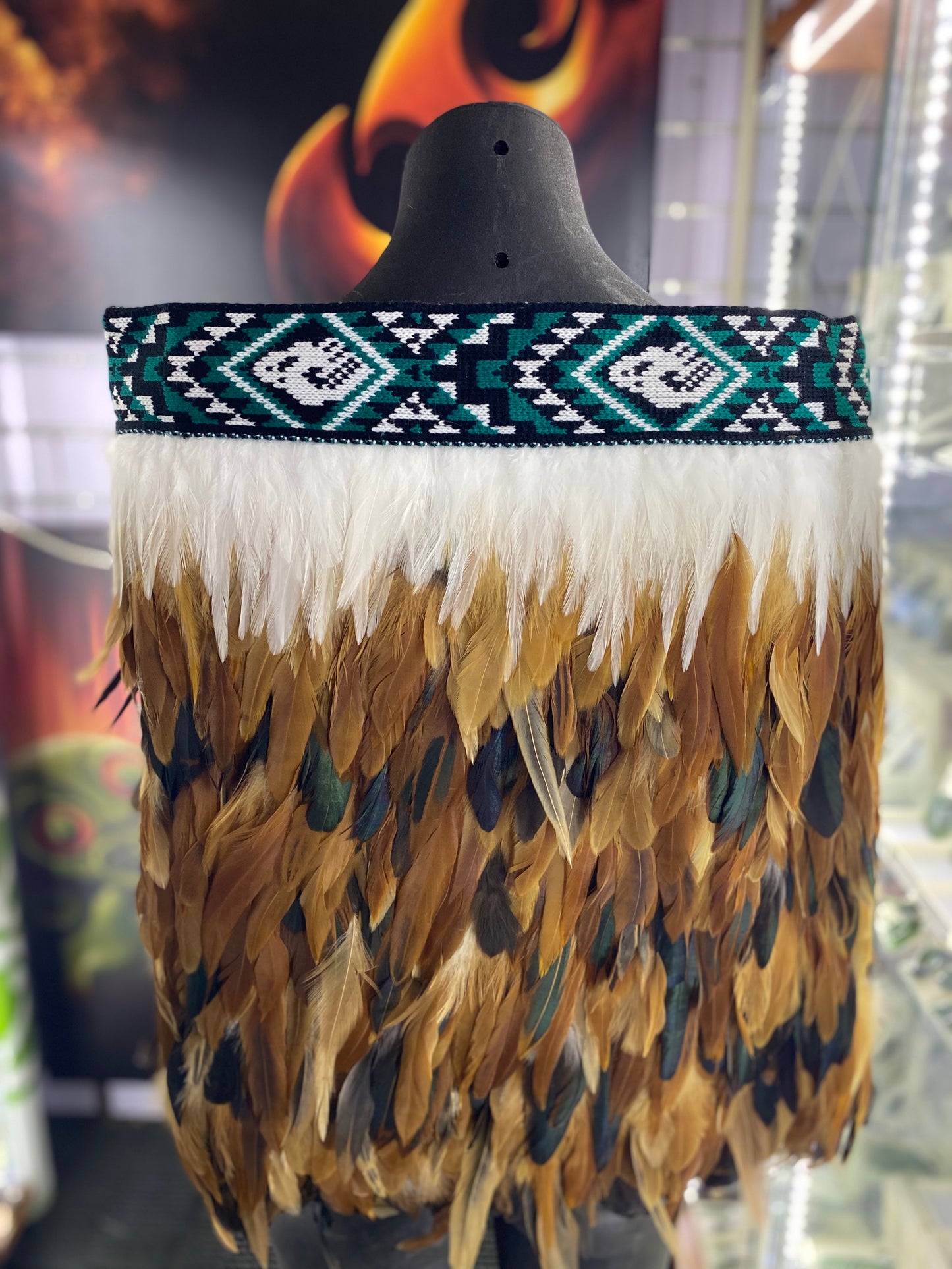 Adult Half Length Feather Kakahu