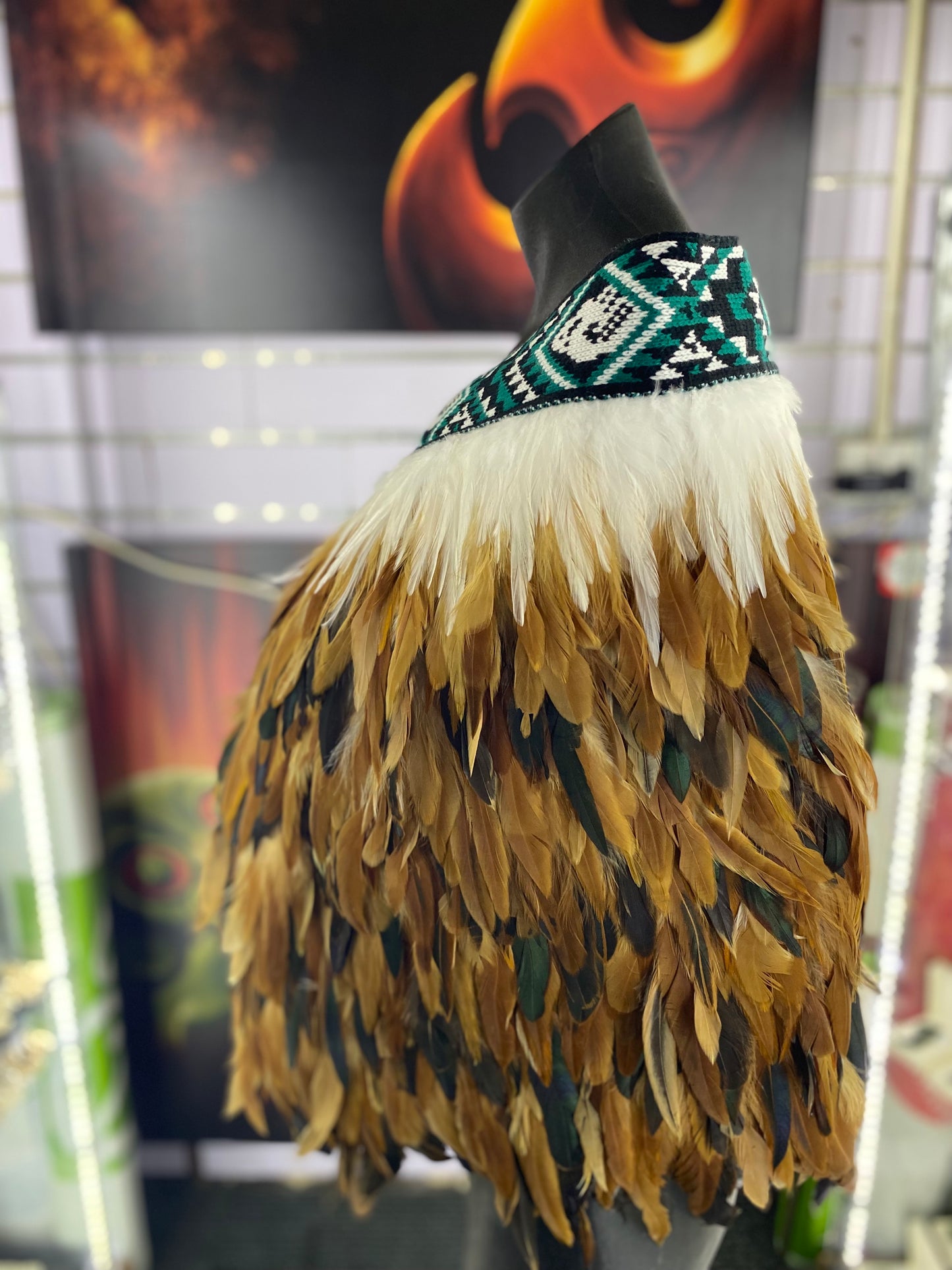 Adult Half Length Feather Kakahu