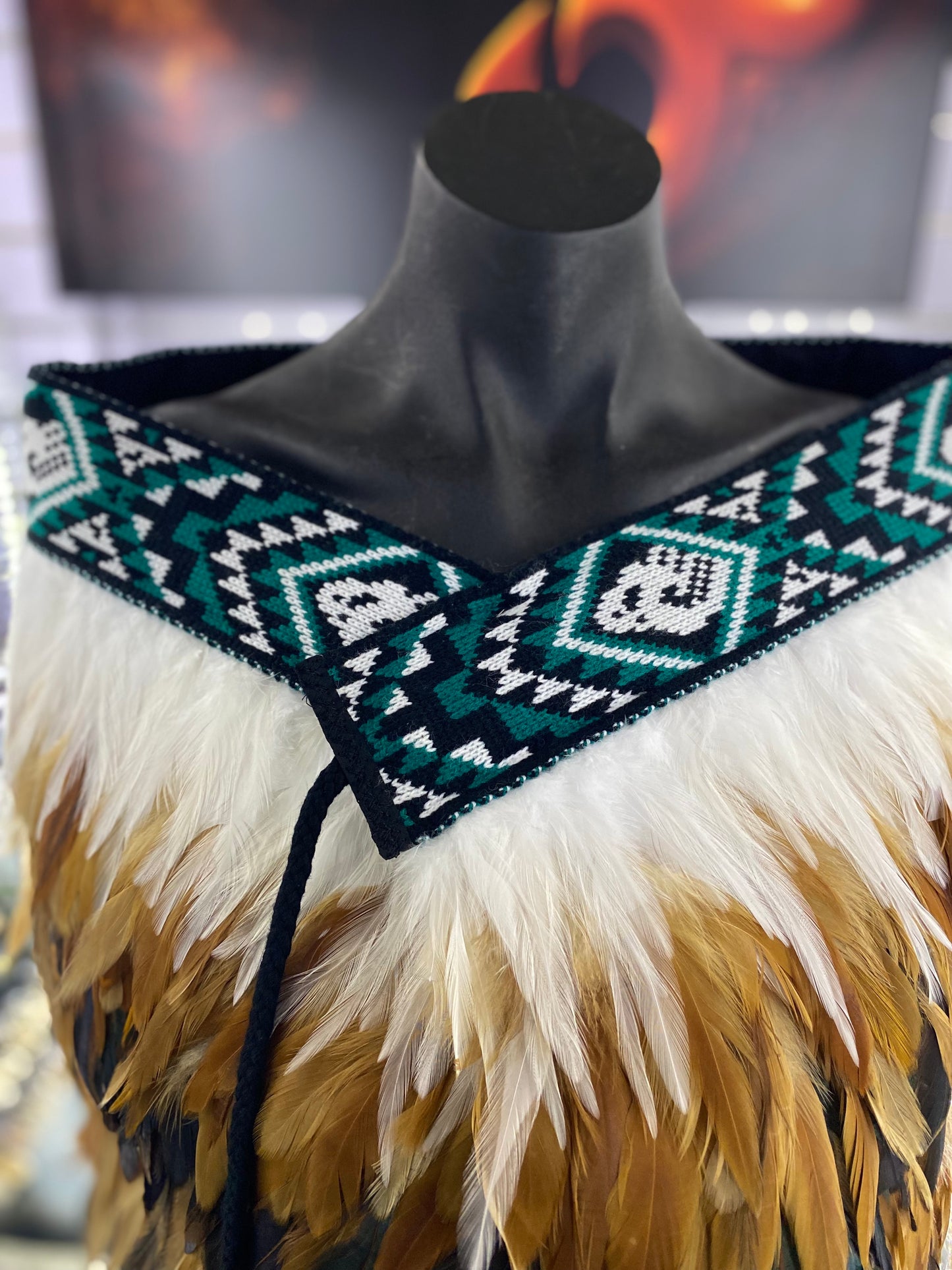 Adult Half Length Feather Kakahu