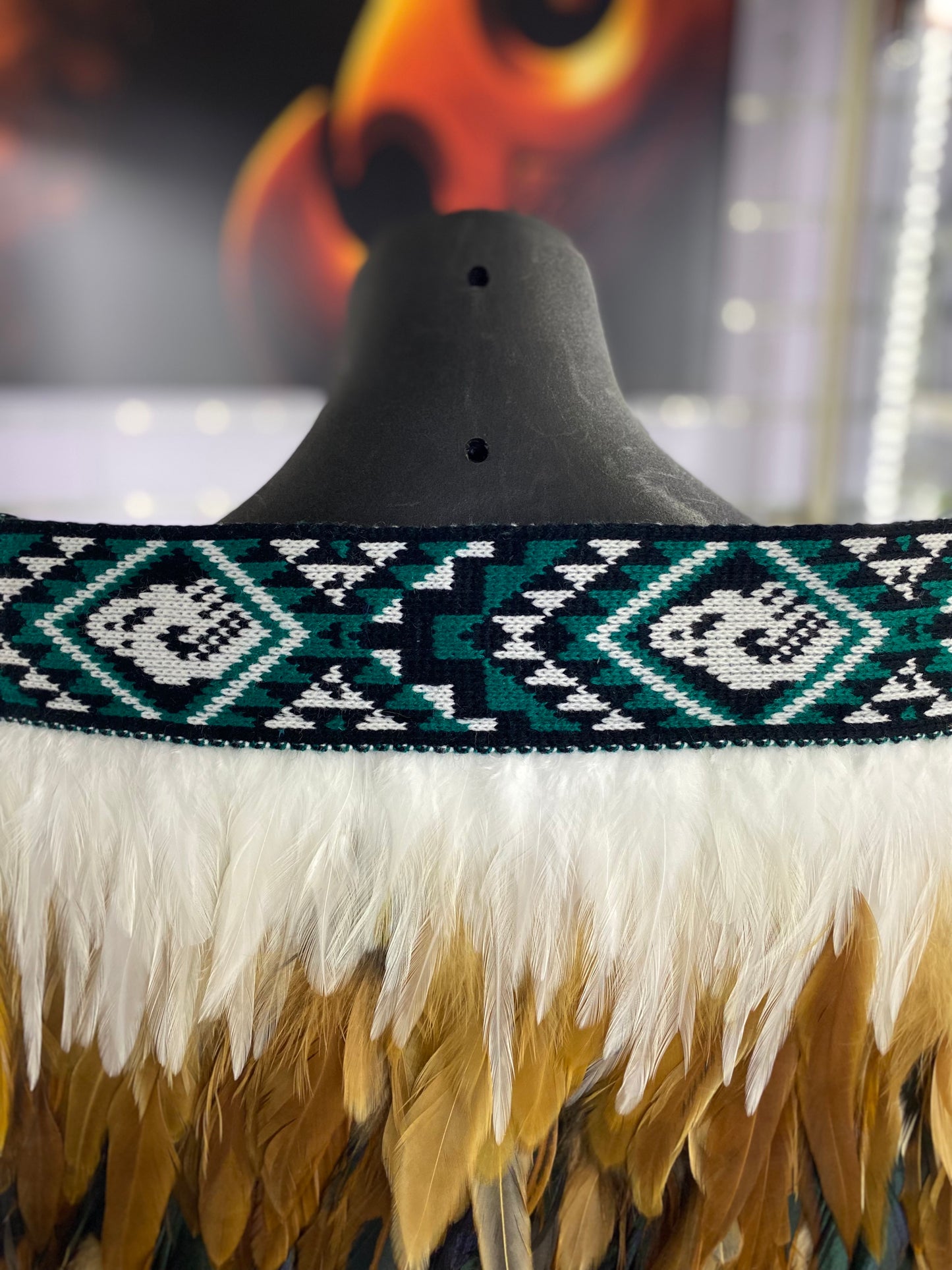 Adult Half Length Feather Kakahu